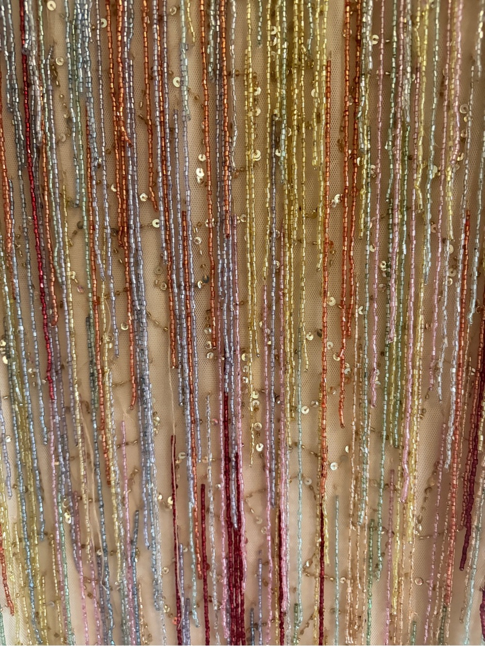 Nasty Gal Tassel Beaded Mini Shift Dress - Picture 6 of 11